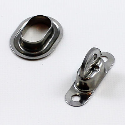 Höhe = 8 mm 50 x Drehverschluss messing vernickelt 17 x 11 mm für Ovalöse Höhe = 8 mm 50 x Drehverschluss messing vernickelt 17 x 11 mm für Ovalöse