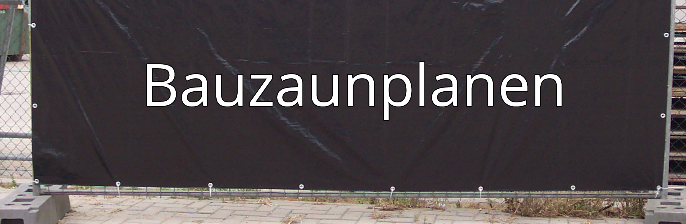 bauzaunplane